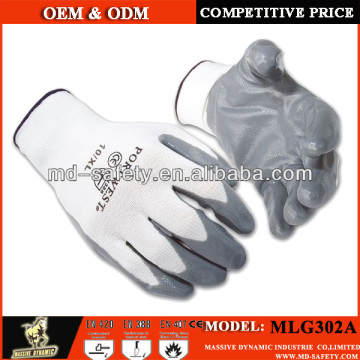 nitrile coated glove