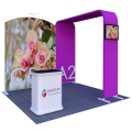 10x10ft spanning stof aluminium tube beurs boete display voor tentoonstelling