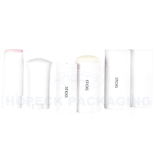 oval shape PP deodorant stick foundation