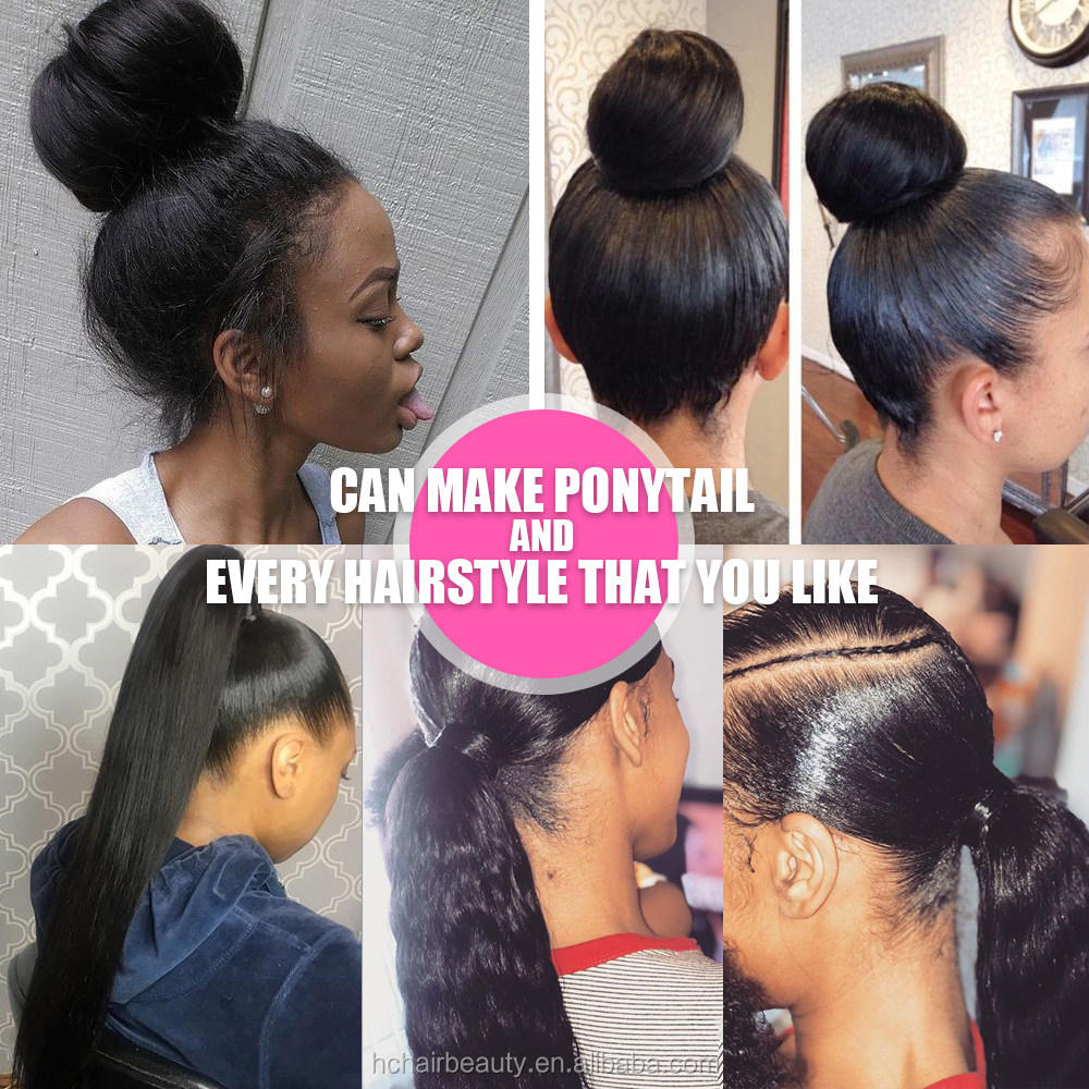 360 Lace Frontal Wig For Black Women Brazilian Straight Lace Front Human Hair Wig Pre Plucked With Baby Hair 150% Remy Lace Hair
