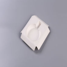 Molded paper pulp eco-friendly sugarcane pulp bottle tray