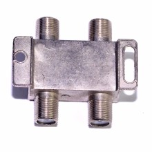 Outdoor Coaxial Cable TV Splitter - 3 Way RF Splitter for Housing Bandwidth and CATV