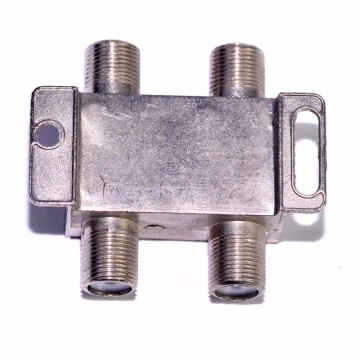 Outdoor Coaxial Cable TV Splitter - 3 Way RF Splitter for Housing Bandwidth and CATV