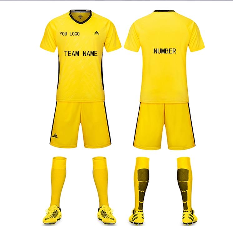 2021 new arrival custom design football uniform wholesale cheap soccer jersey wear set