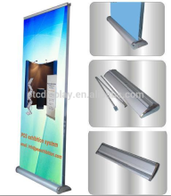 aluminum roll up stand,indoor roll up banner