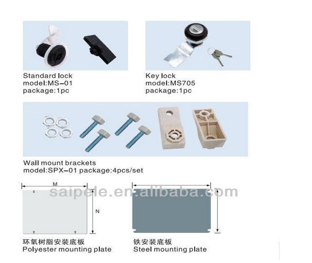 Manufacturer Saipwell 300*400*150mm waterproof stainless steel protection box