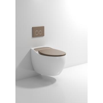 Современная стильная ванная керамическая стена подвешенная туалет