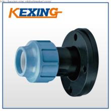 PP Compression Fitting-flanged adaptor