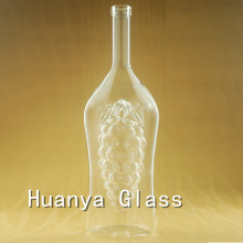 HY-0068 1.5l wine glass bottle/wine bottle glass/odd-shaped glass wine bottle