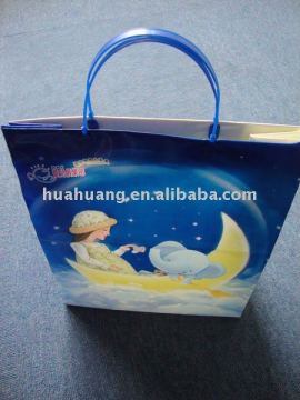 plastic hard handle bags