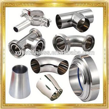 ss fittings Stainless steel glass clamp/glass clamp rubber gasket