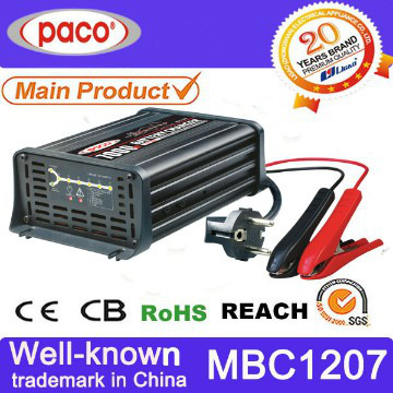 Portable and Rugged 7A 12v Car Battery Charger with CE Approved