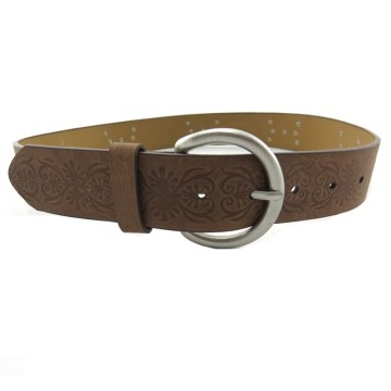 2015 new models cool high quality brown men's leather belt