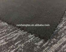 three colour poly knitting wool fabric