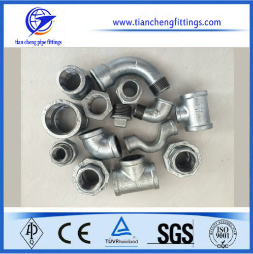 Malleable Iron Pipe Fittings Black And Galvanized