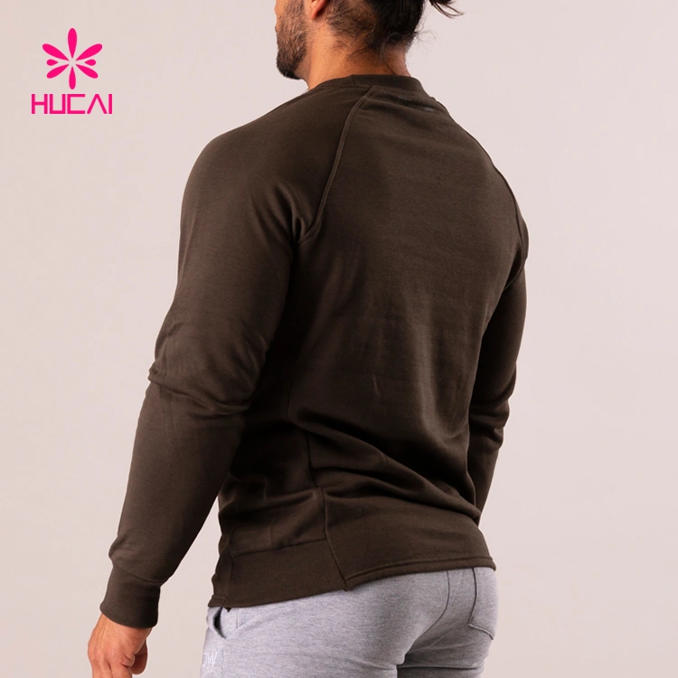 Wholesale Cotton Spandex Mens Plain Custom Sweat Shirt