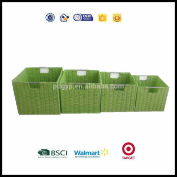 New style and high qulity handmade storage basket storage box plastic storage basket