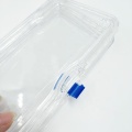 Benutzerdefinierte Logo transparent Uhr Membrane Storage Box