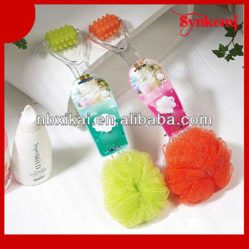 PE mesh bath sponge