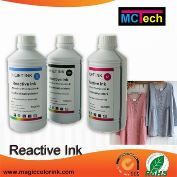 Import best products dx5 textile reactive inks for roland digital printing printers