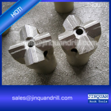 Rock drilling mining cross drill bits