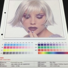 Coated backlit indoor digital printing banner