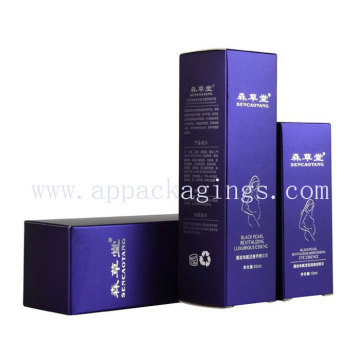 Cheap custom printed cosmetic paper box/skin care cream box