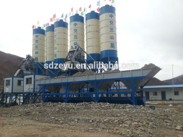 fully-automatic concrete mixing plant HLS60 popular used in construction industry