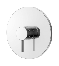 Round concealed shower mixer