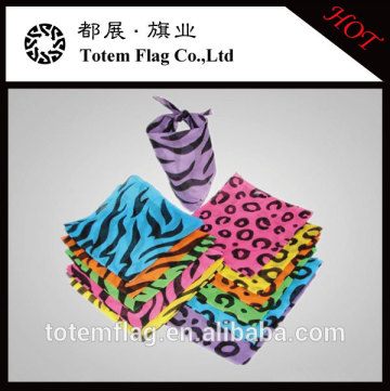 Neon Animal Print Bandannas