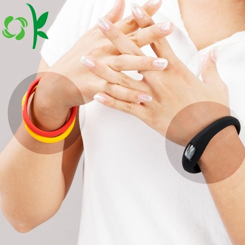 Healing Power Wristbands Charm Silicone Elastic Bransoletki