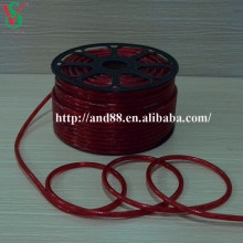 Waterproof 10mm 2wire Red rainbow led rope light