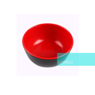 Bi-color bowl injection mould