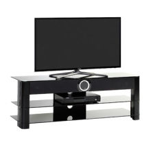TV Stand with Bluetooth Speakers