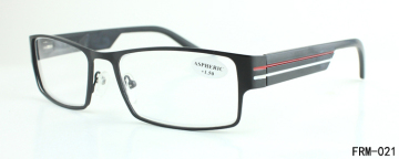 Metal Full Frame Wide Temples Reading Glasses