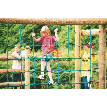 Outdoor Children Playground Climbing Net Untuk Dijual