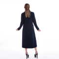 new styles long cashmere winter dress