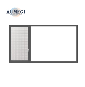 Aumegi Store Entry Door Security Bars for Casement Window Wooden Casement Window