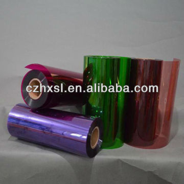 0.2mm transparent color pet sheet film