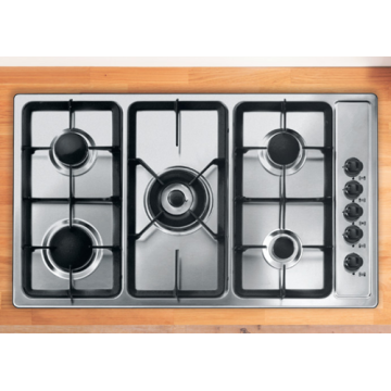 Indesit 5 Burner Stove Cast Iron Pan menyokong