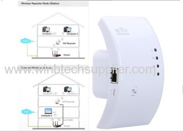 Wireless-n Wifi Repeater 802.11n/b/g Network Router Range Expander 300m 2dbi Antennas Signal Boosters?