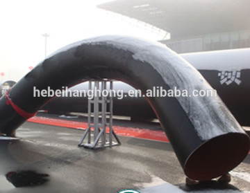 carbon steel pipe bend hot formed bend