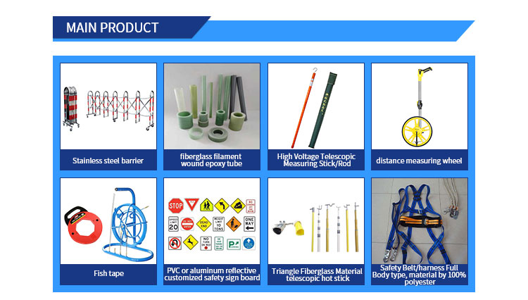 Superior competitive production fiberglass telescopic hotstick