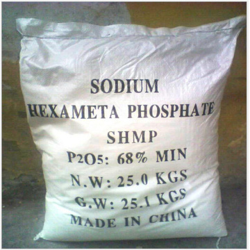 Professional Sodium Hexametaphosphate 68% Shmp (NaPO3)6