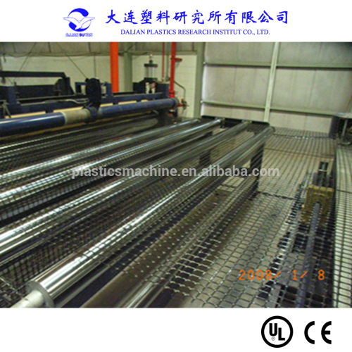 Plastic Geogrid Machine for high strength HDPE Railway Reinforcement