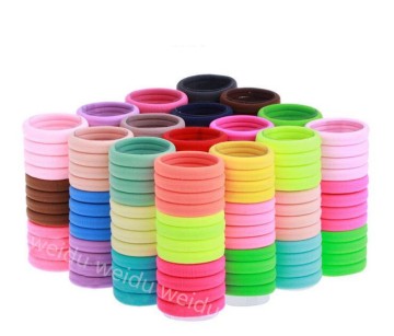 Small Size Hair Ties Bands Ponytail Holders Elastics