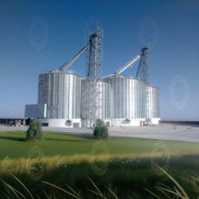 Moisture-proof feed storage silos