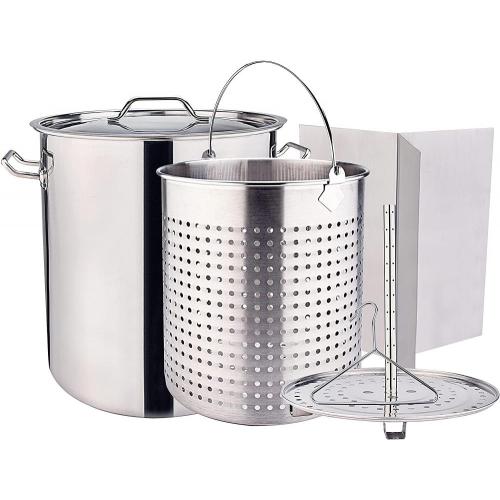 52QT Stainless Steel Stock Pot