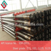 101.6mm *8.38mm*9.5m drill pipe(grade E75) for oil well,water well,trenchless