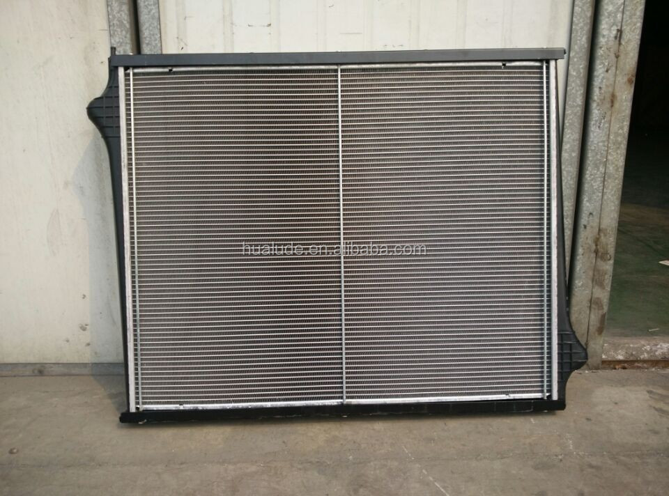 aluminum truck radiator for scania